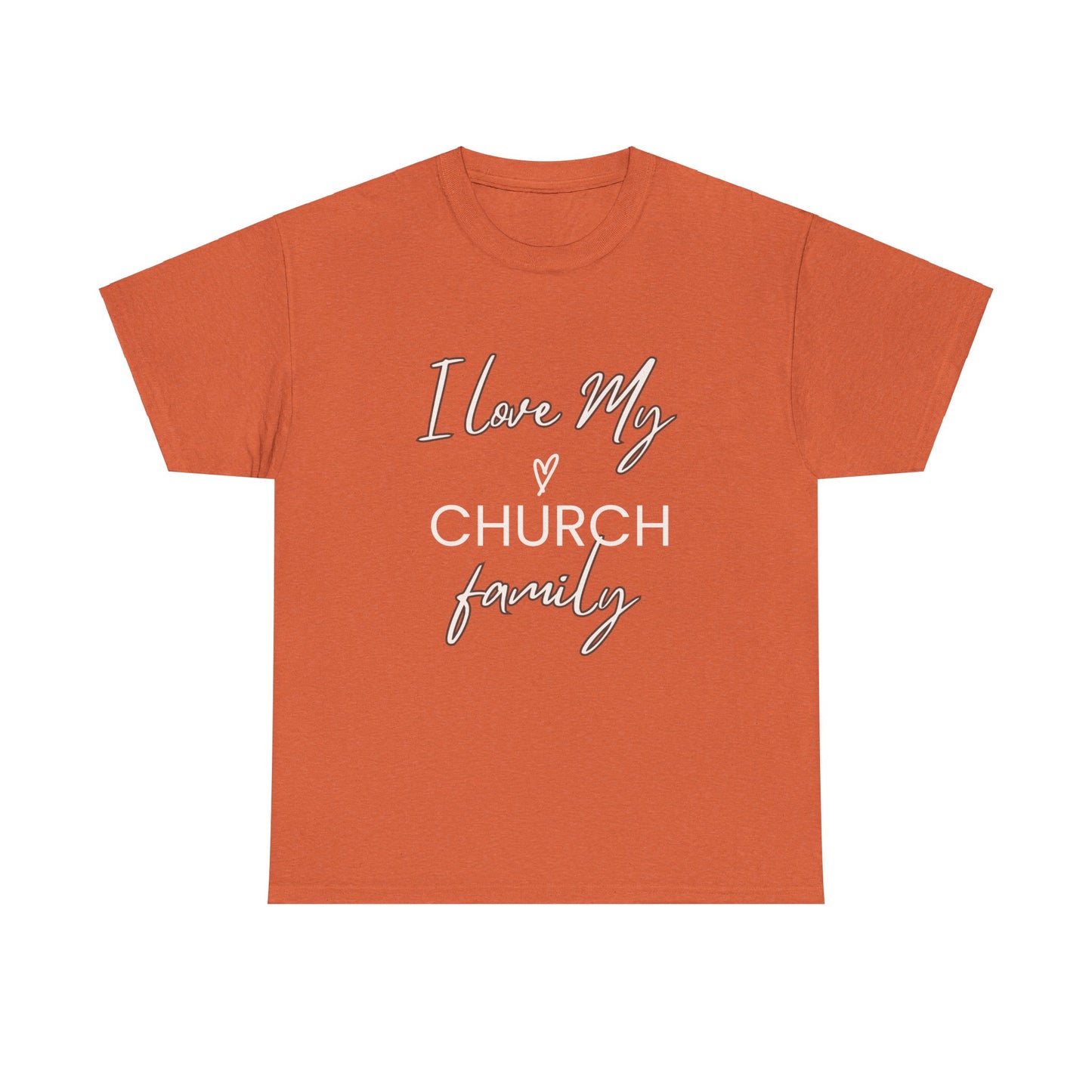 I Love My Church Family Tee