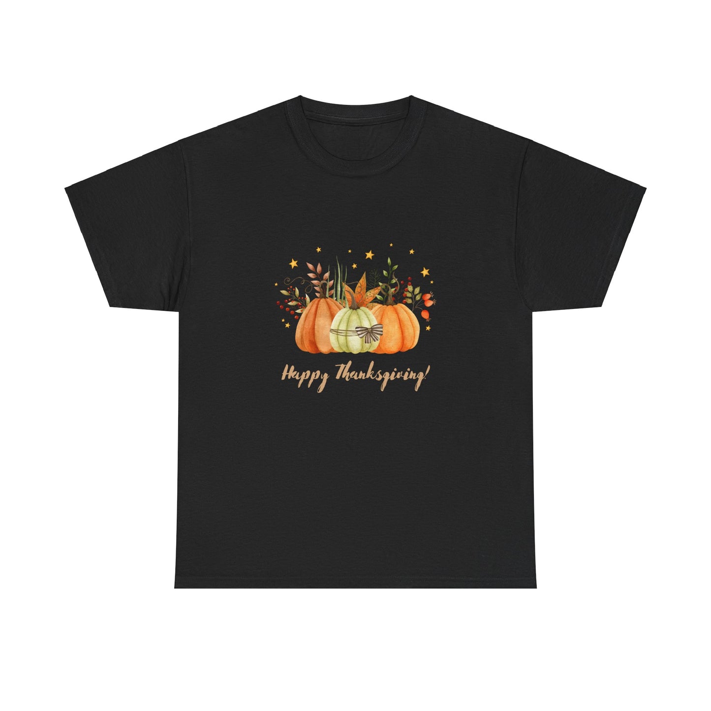 Happy Thanksgiving Pumpkins Tee