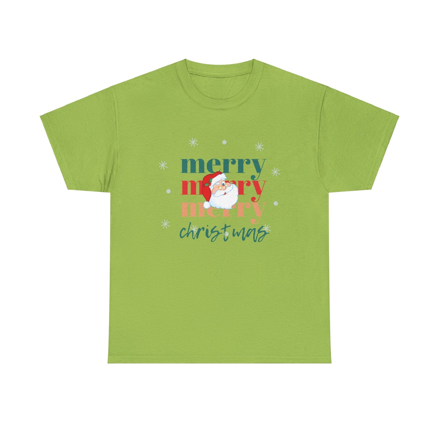 Merry Merry Merry Santa Tee