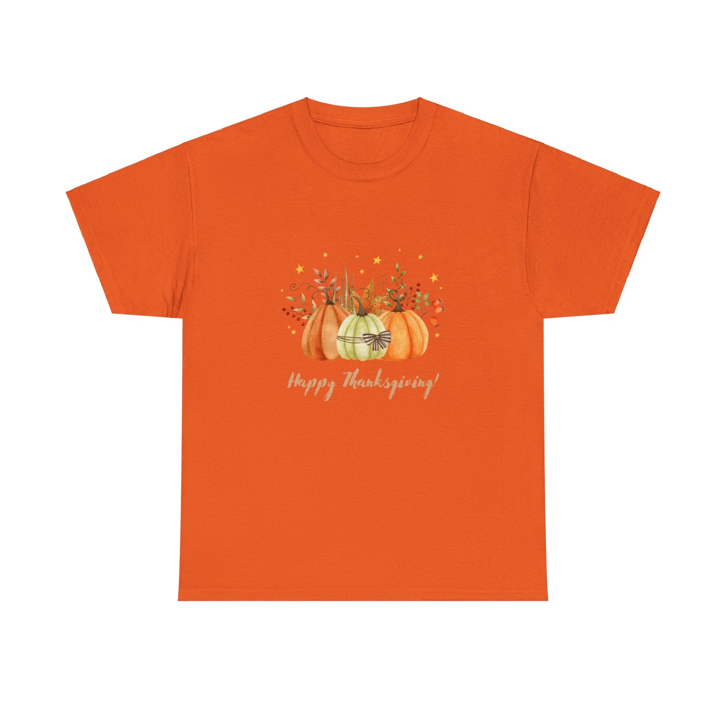 Happy Thanksgiving Pumpkins Tee