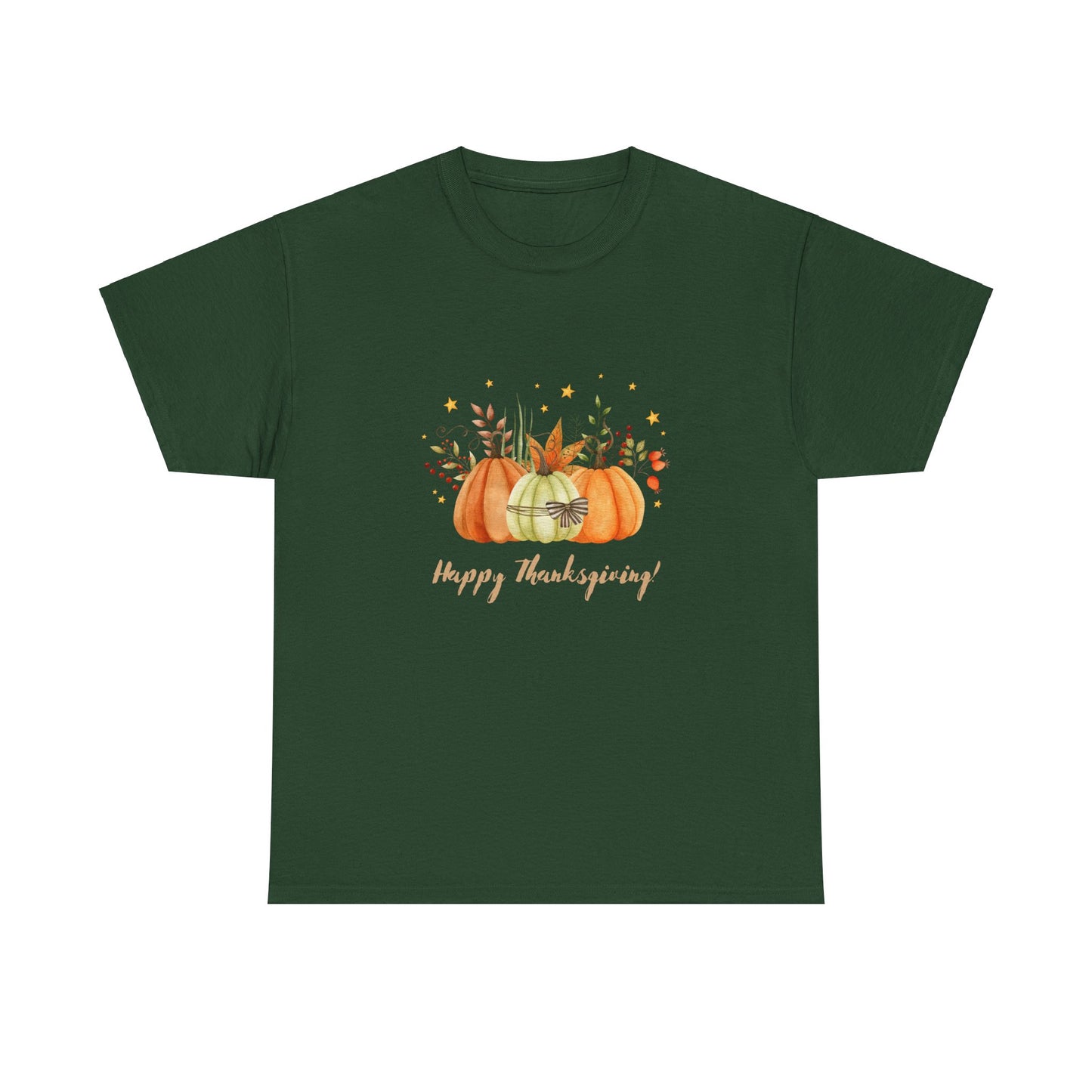 Happy Thanksgiving Pumpkins Tee