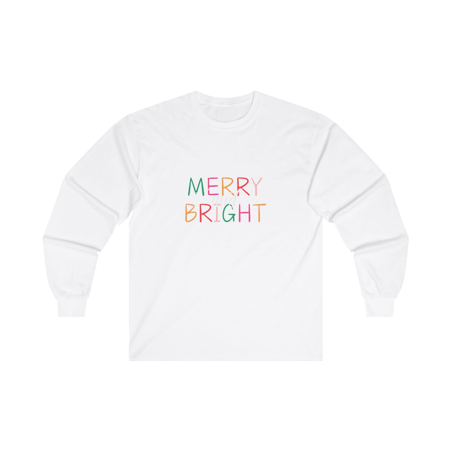 Merry and Bright Long Sleeve Tee