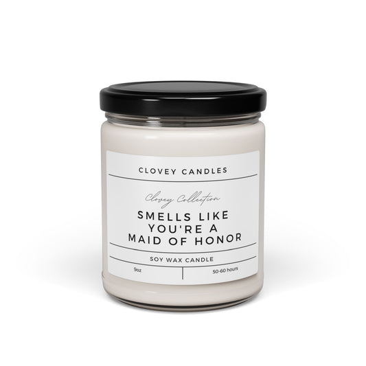 Smells Like A Maid Of Honor Scented Soy Candle, 9oz