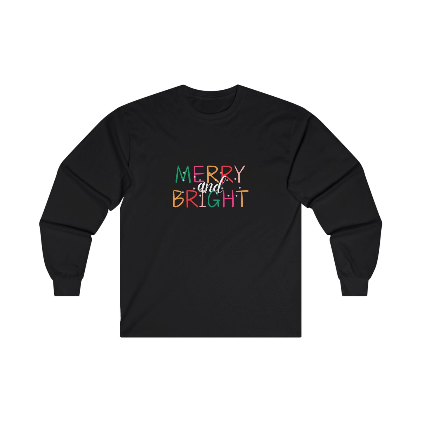 Merry and Bright Long Sleeve Tee