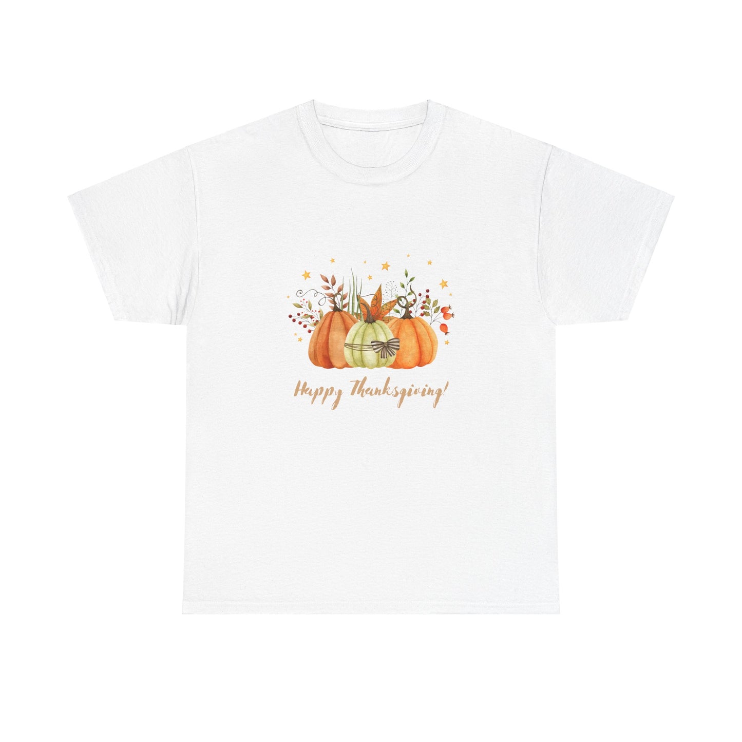 Happy Thanksgiving Pumpkins Tee