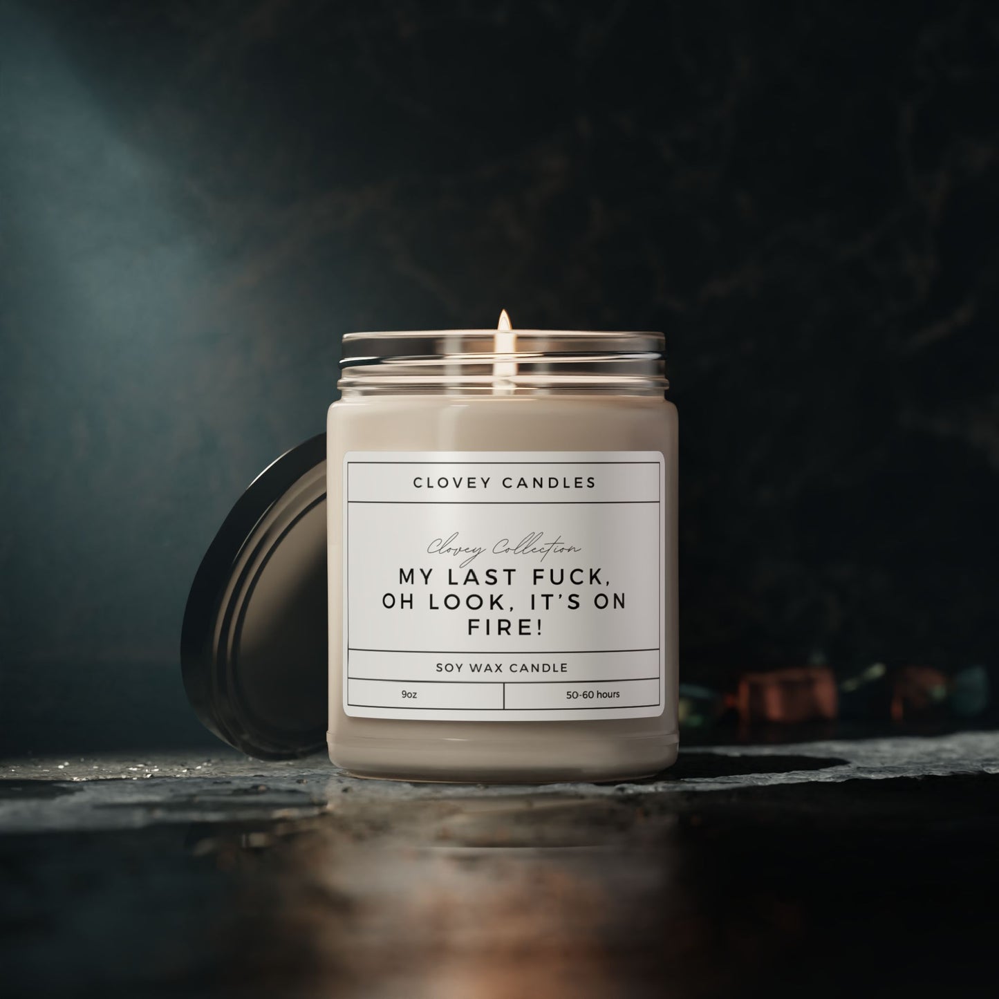 My Last Fuck Scented Soy Candle, 9oz