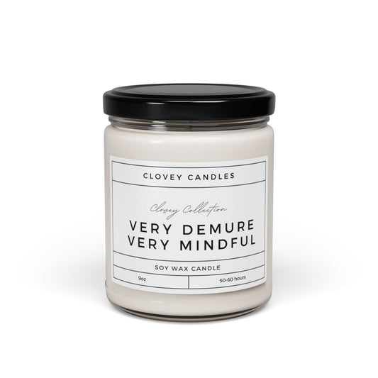 Very Demure Very Mindful Scented Soy Candle, 9oz