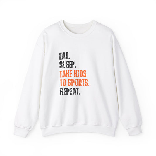 Eat Sleep Take Kids Sweatshirt