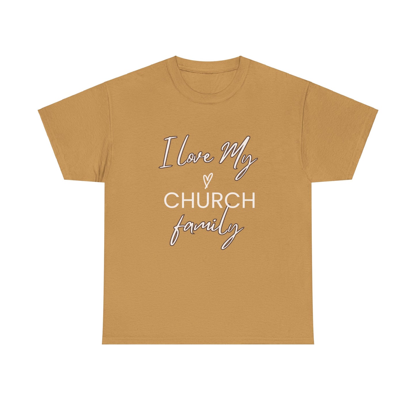 I Love My Church Family Tee