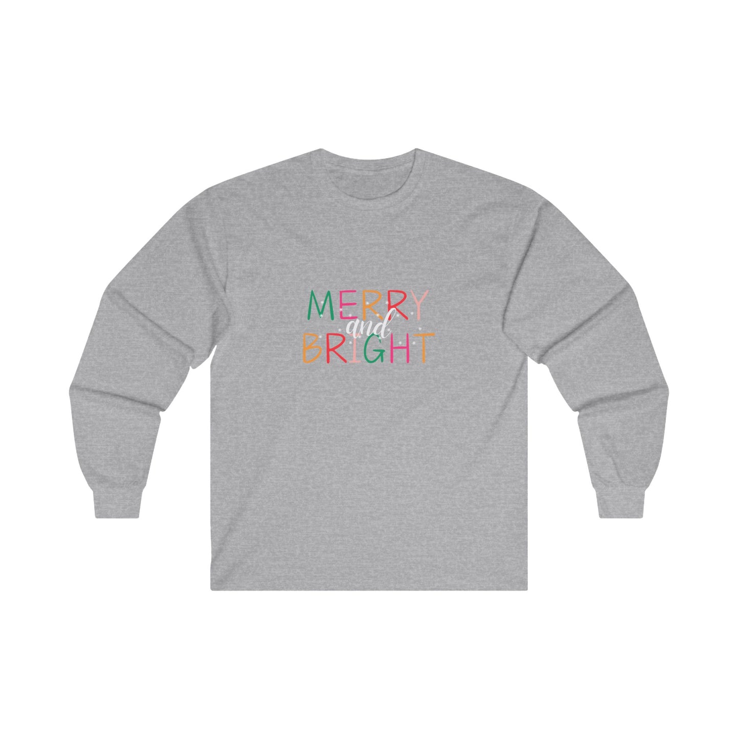 Merry and Bright Long Sleeve Tee