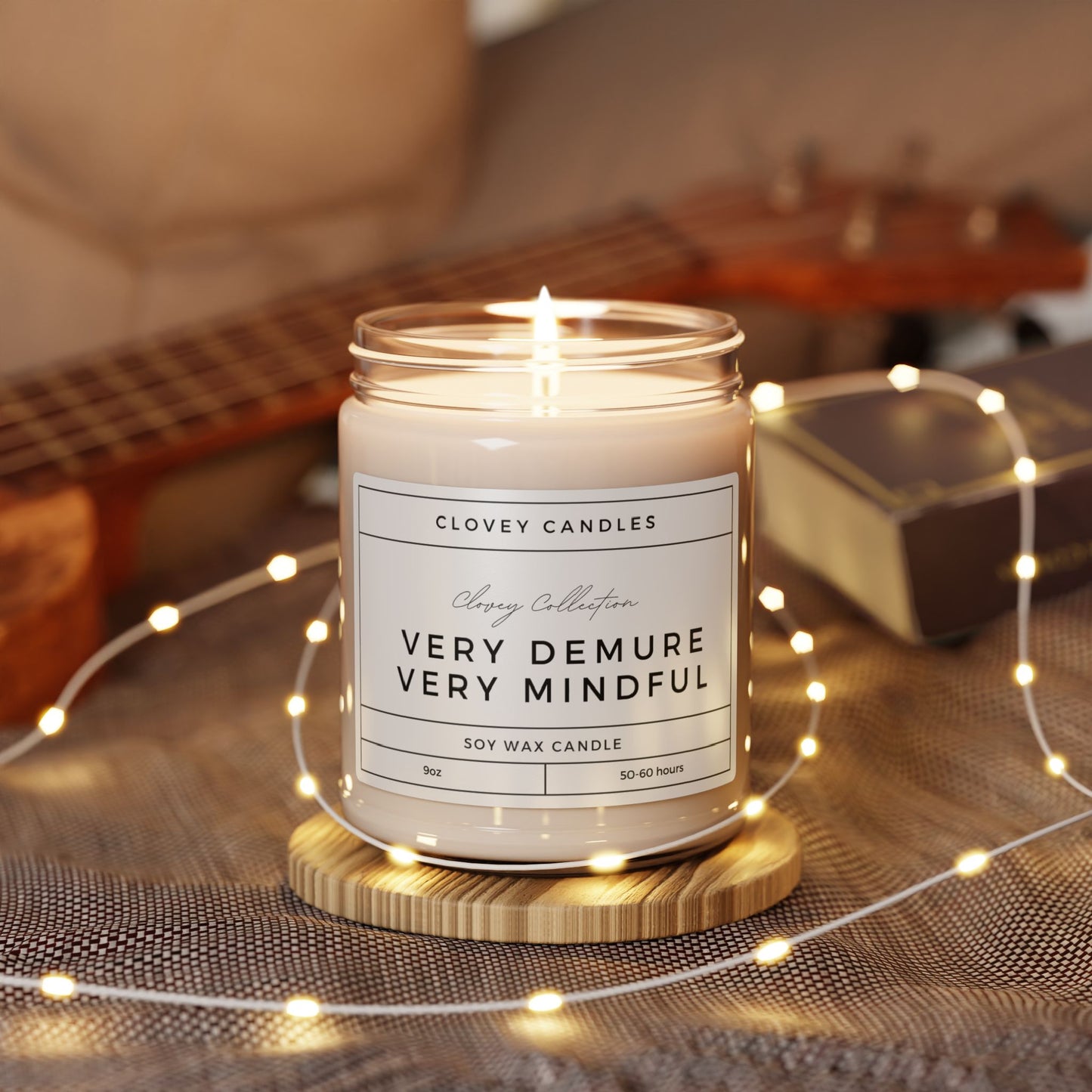 Very Demure Very Mindful Scented Soy Candle, 9oz